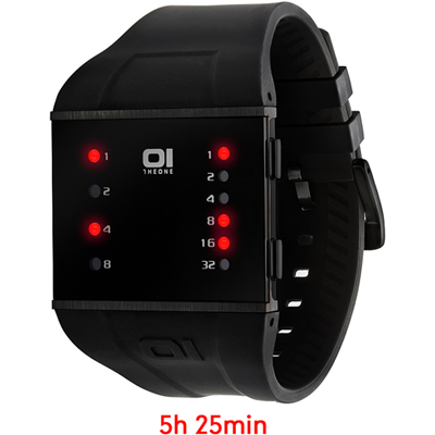 01 The One Slim-Black-&-Red SLS202R3 - 2010 Fall Winter Collection