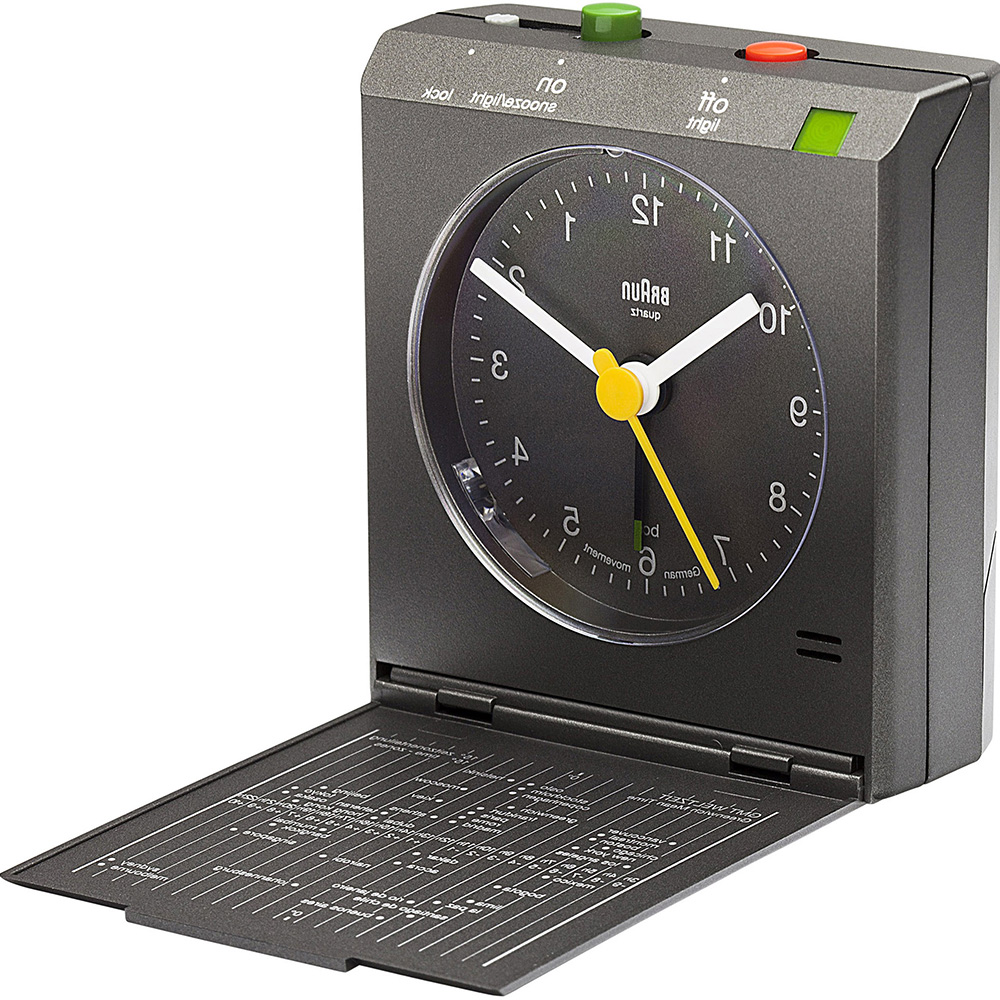 Braun BNC005GYGY Clocks Clock BNC005