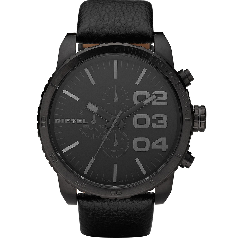 Diesel DZ4216 watch Franchise 51 Black Leather