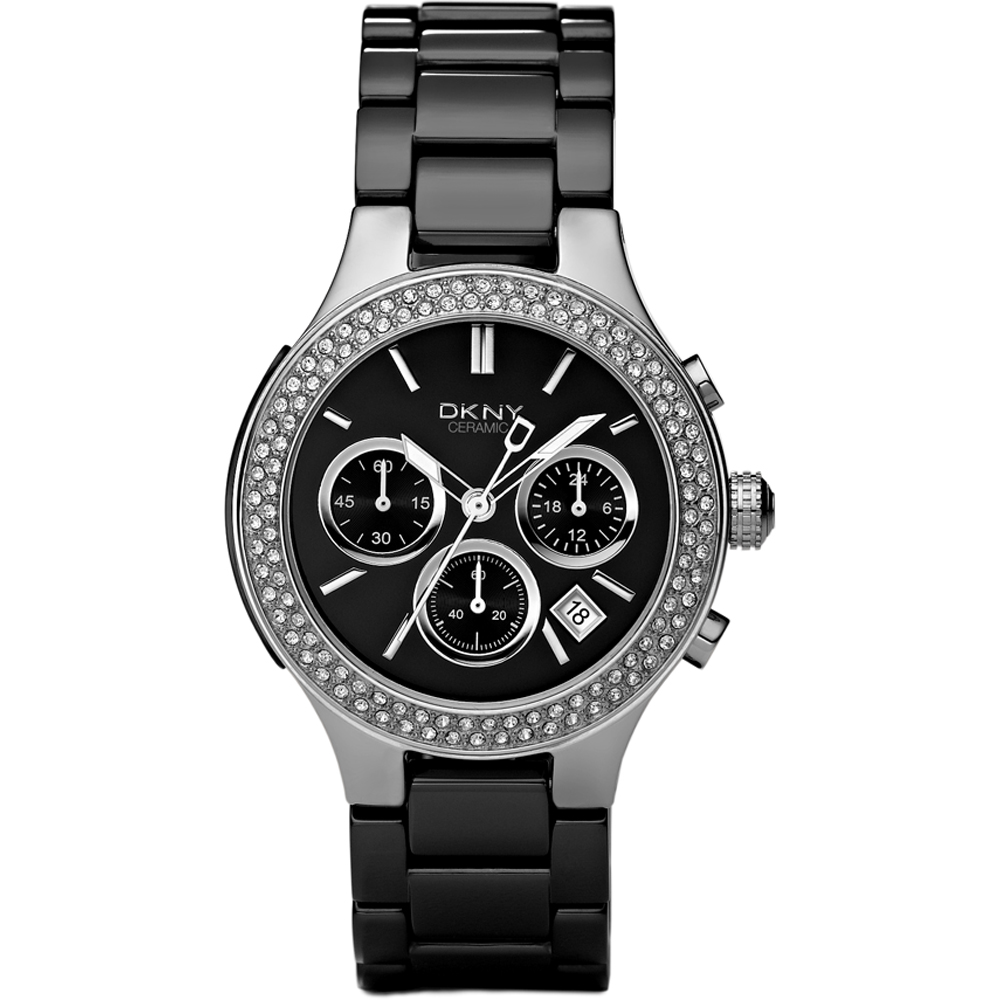DKNY NY4983 watch Broadway Chrono Black Ceramic Glitz