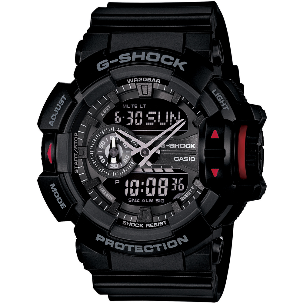 GShock GA4001BER watch Rotary Switch