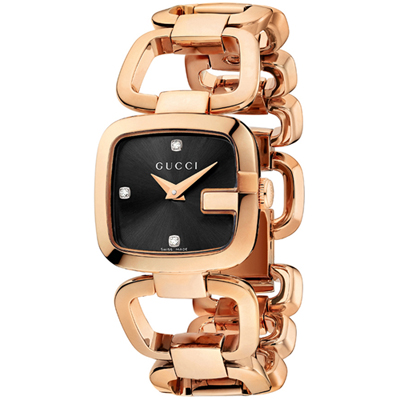 Gucci G-Gucci-Small-Gold-Black-Sun YA125512 - 2012 Spring Summer Collection