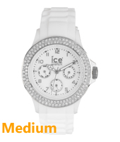 Ice Watch Multifunction-Medium-White MF.WS.U.S.10 -  