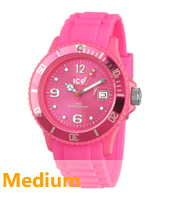 Ice Watch Sili-Summer-Unisex-Fluo-Pink SS.FP.U.S.11 - 2011 lente/zomer collectie