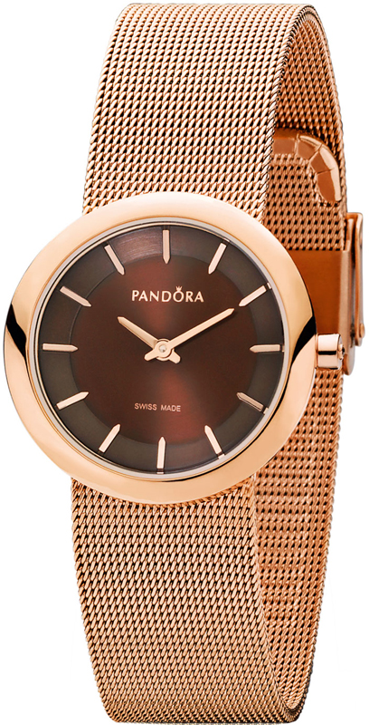 rose gold pandora watch