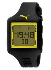 Puma Slide-Large-Black-Yellow PU910791002 -  