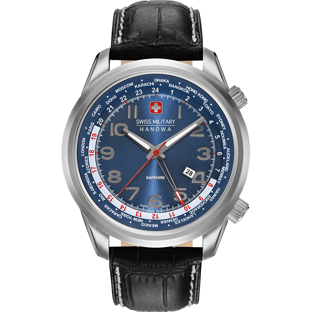Swiss Military Hanowa 06-4293.04.003 watch - Worldtimer