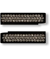 Wize & Ope Slide-White-Strass SL-0160 -  