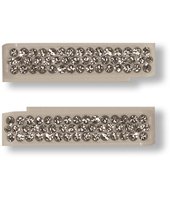 Wize & Ope Slide-White-Strass SL-0162 -  