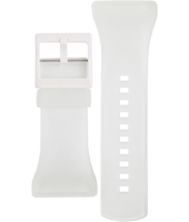 Wize & Ope White-Jelly-Strap ST-8 -  
