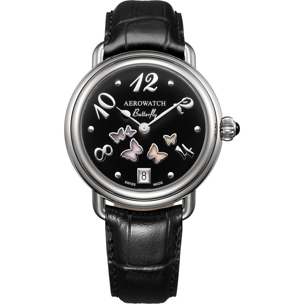 Aerowatch 1942 44960-AA03 1942 - Butterfly Watch • EAN