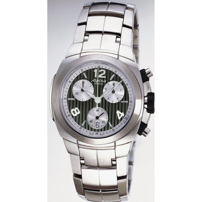 Alpina AL-350LBSS2A6B Avalanche Chronograph Watch