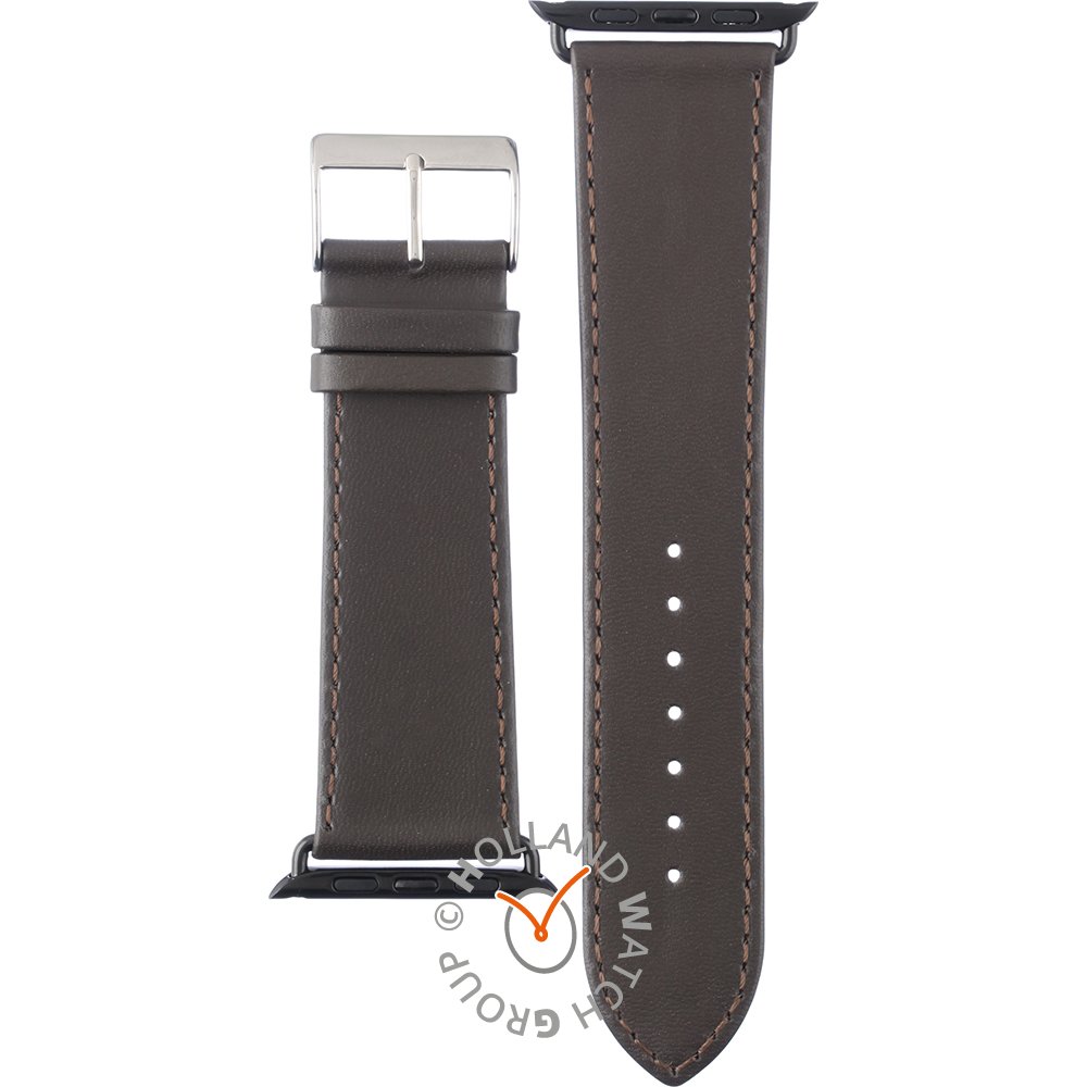 Cinturino Apple Watch APBR24BL-M Brown leather 24 mm - Medium