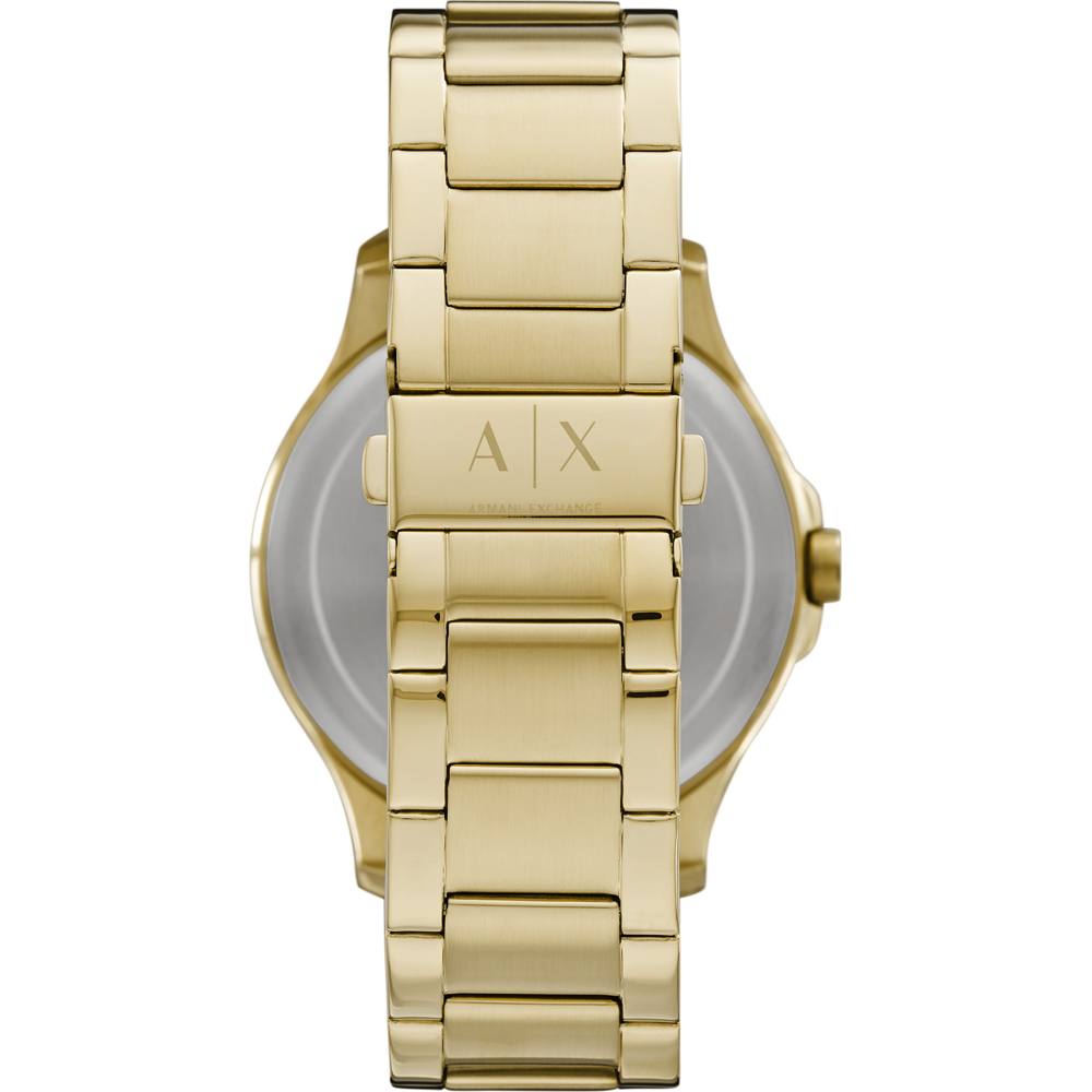 gold armani exchange watches