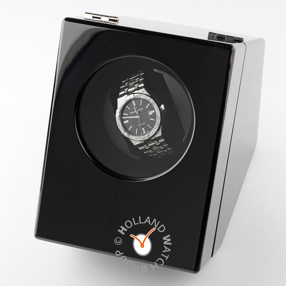 Rebobinador de relógios Augusta 609760 Watchwinder - Pontos Black