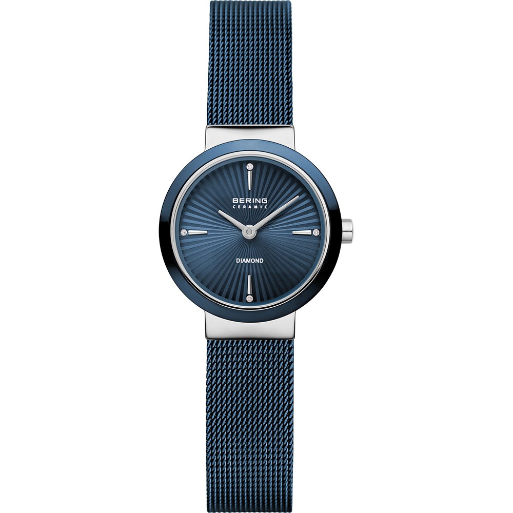 BERING ソーラー クォーツ腕時計 ダークブルー Amazon.co.jp: BERING 