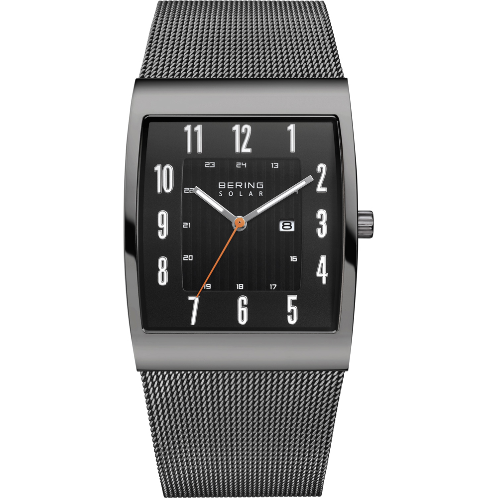 bering solar powered watch