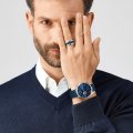 Blue automatic gents watch Fall Winter Collection Bering