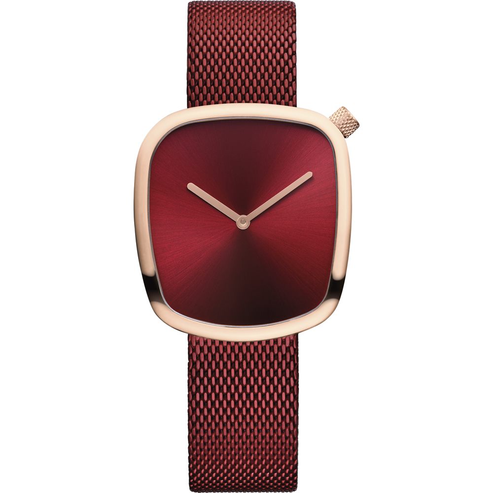 red designer watch