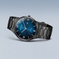 Titanium gents quartz watch with date Spring Summer Collection Bering