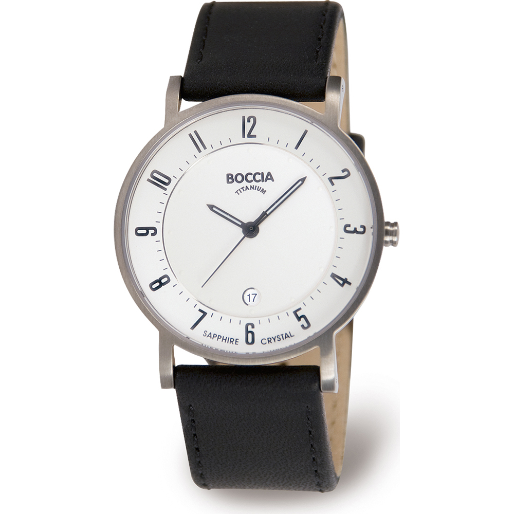 Boccia Watch Time 3 hands 3533-03 3533-03