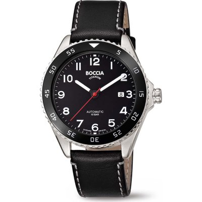 Boccia 3653-04 horloge