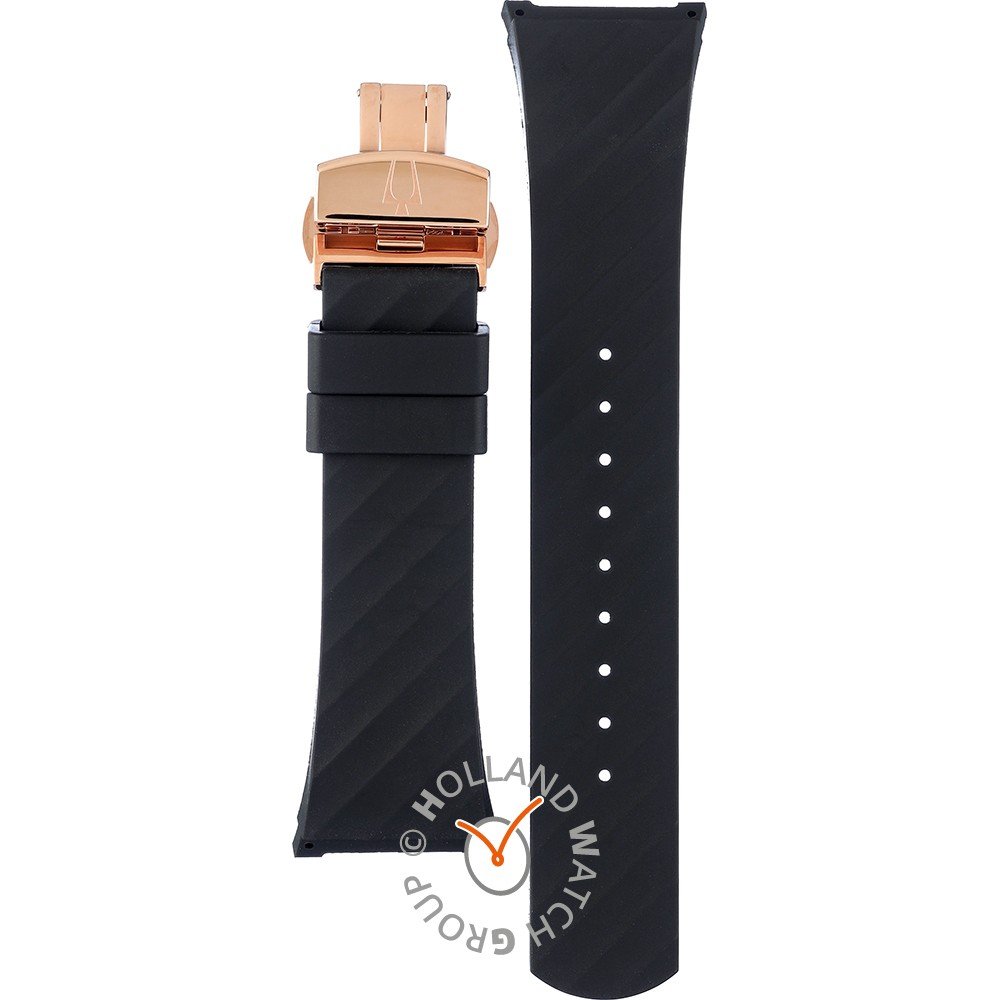 Bulova 477975-B-BK98A185 Curv Strap