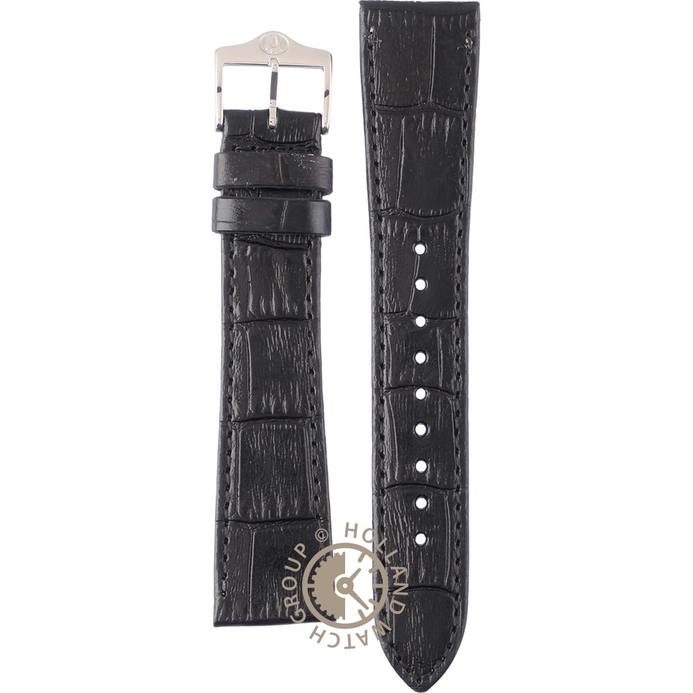 Bracelet De Montre En Cuir Marron BULOVA - Largeur 20 Mm, Boucle 16 Mm, Neuf Sans étiquette, écocuir