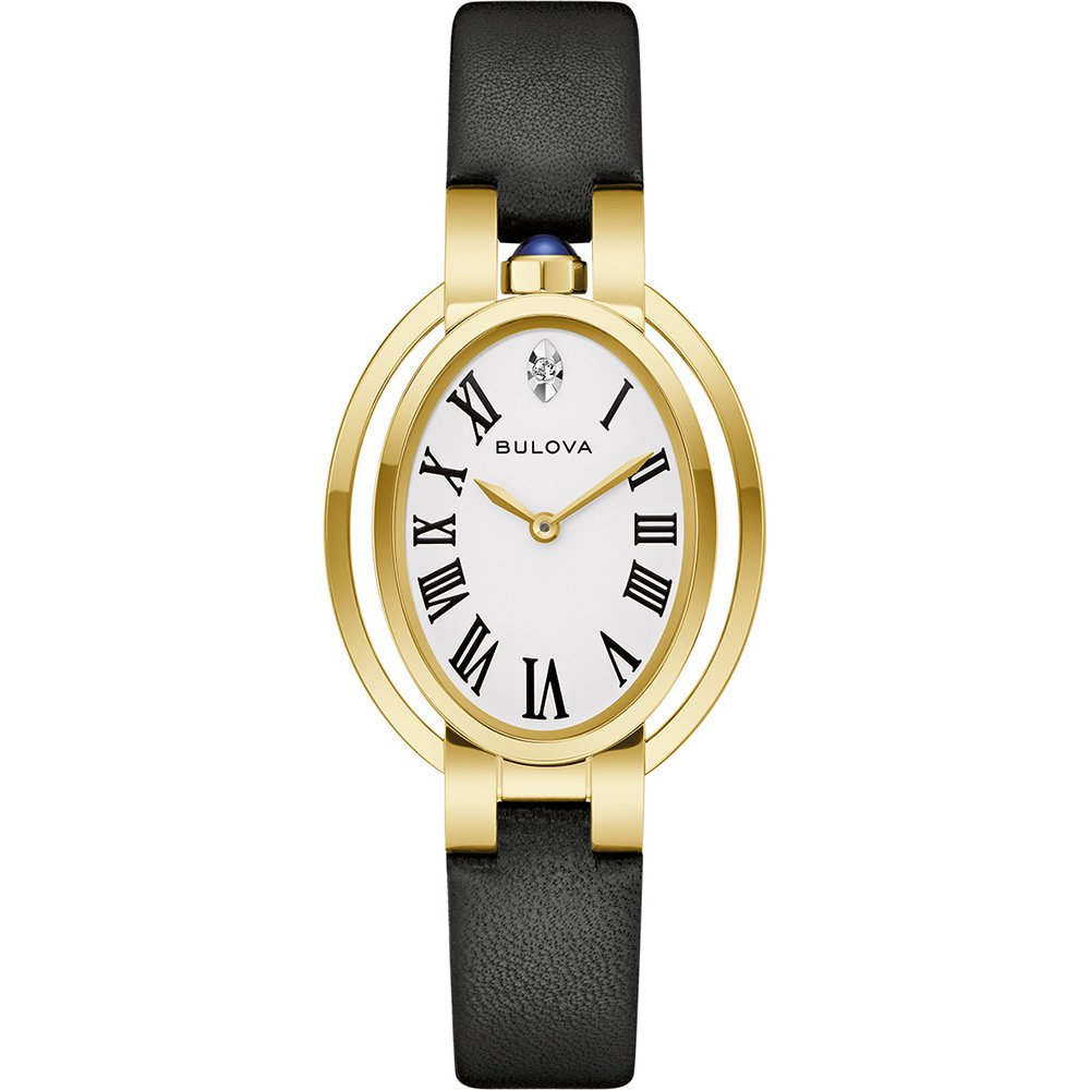 BULOVA Accu Swiss マセラミニ レディース ダイヤ 新品 Excellent - Bulova Classic Diamond Malachite S-Steel Quartz Ladies