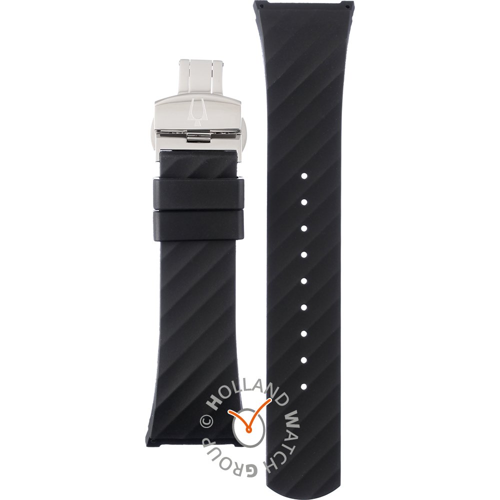 Bulova 9771074-S-BK98A161 Curv Strap