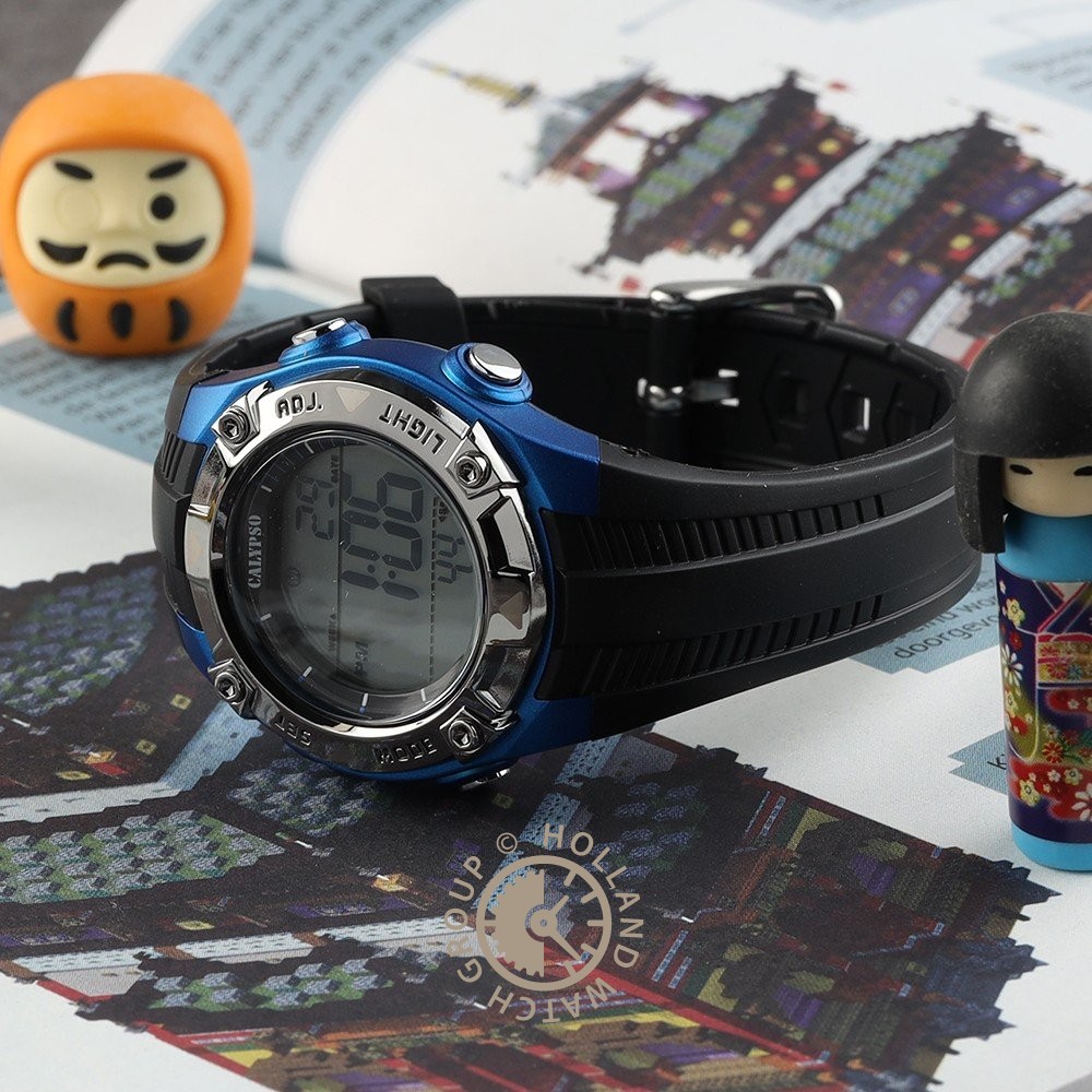 Orologio CALYPSO Digitale Nero E Rosso Bambino / K5850/6 8430622827013