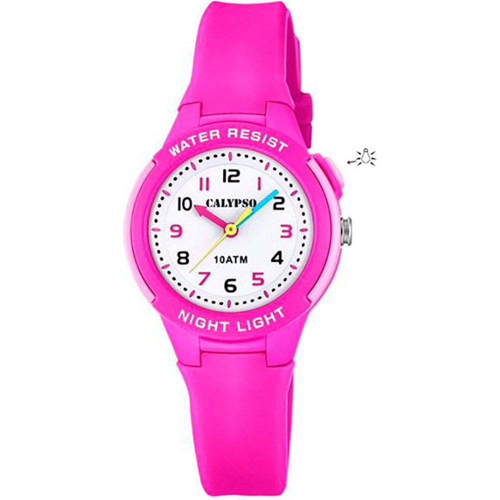 Calypso en color blanco K5677/1 reloj mujer o niña digital correa