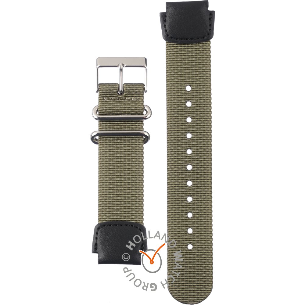 Casio World Time Illuminator Watch With Olive Green Nylon Band,  AE-1200WHD-1AVEF 