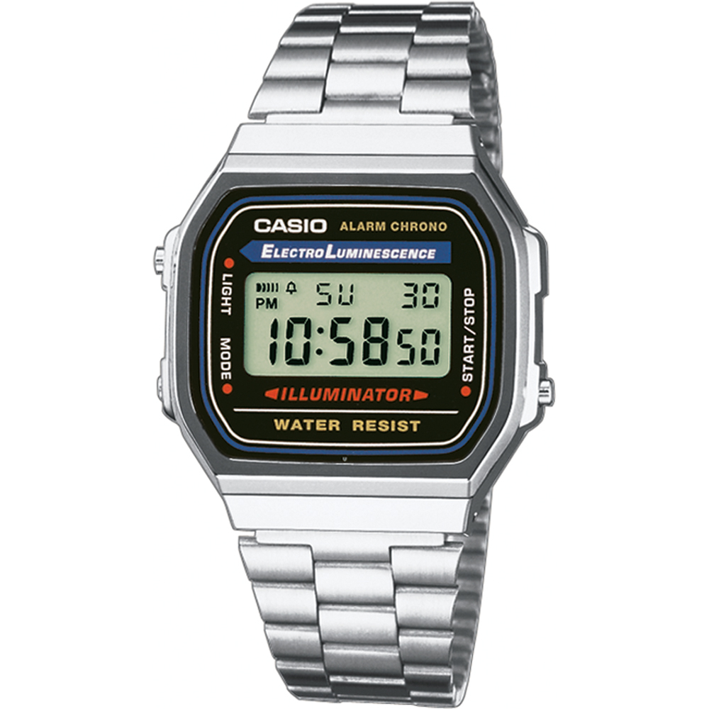 Casio Vintage A168WA-1YES Retro Mirror Watch