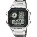 Casio Timeless AE-1200WHD-1AVEF-SC World Time Horloge