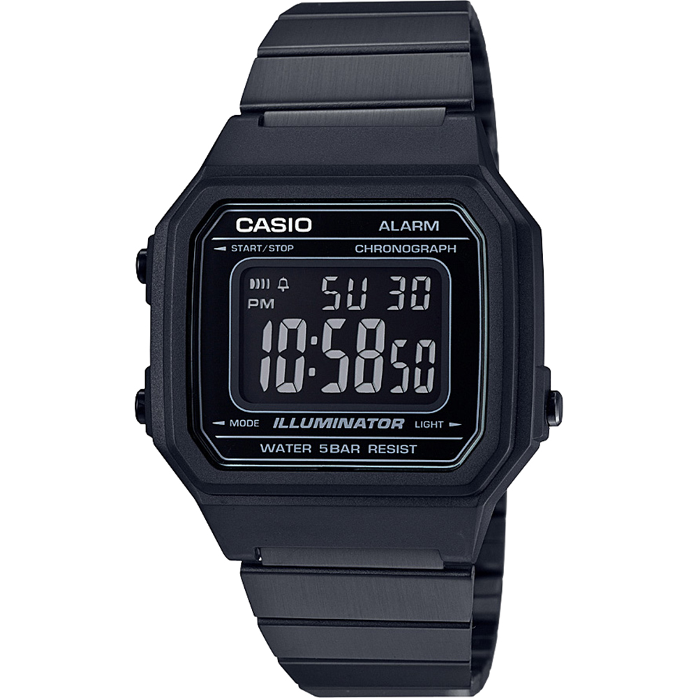 Casio Vintage B650WB-1BEF Vintage Edgy Horloge