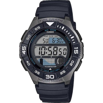 Casio Sport WS-1100H-1AV Sports Tide Watch
