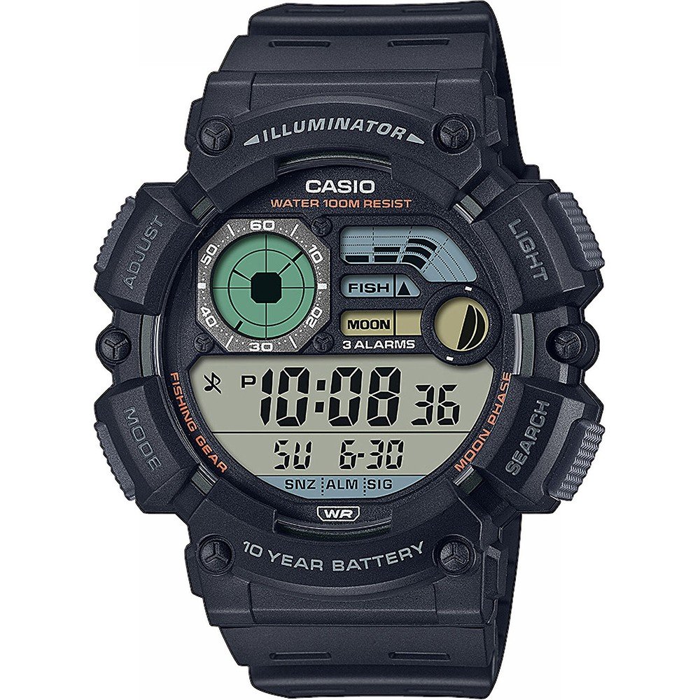 Casio Collection WS-1500H-1AVEF LCD Large Horloge