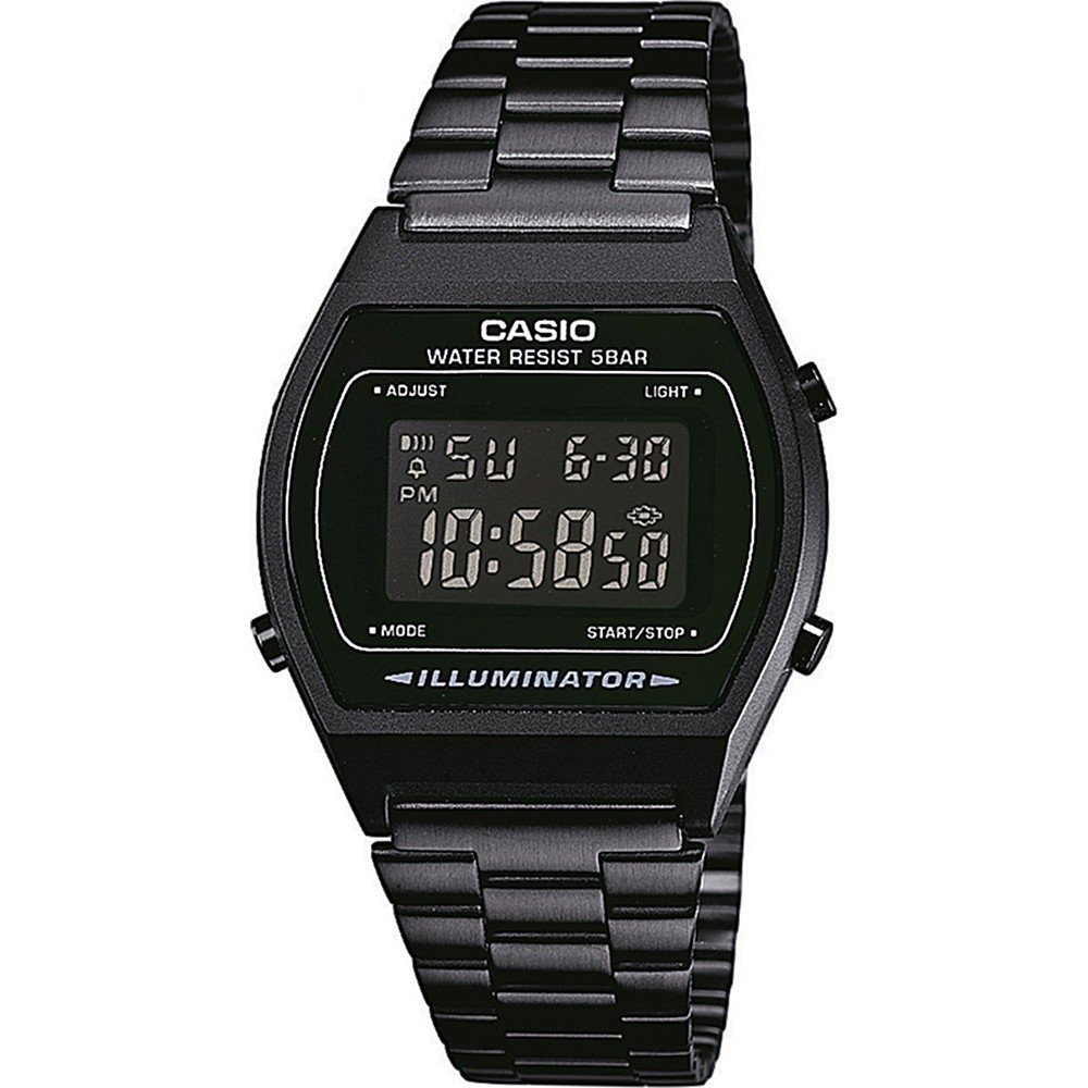 casio digital reloj casio b640 negro