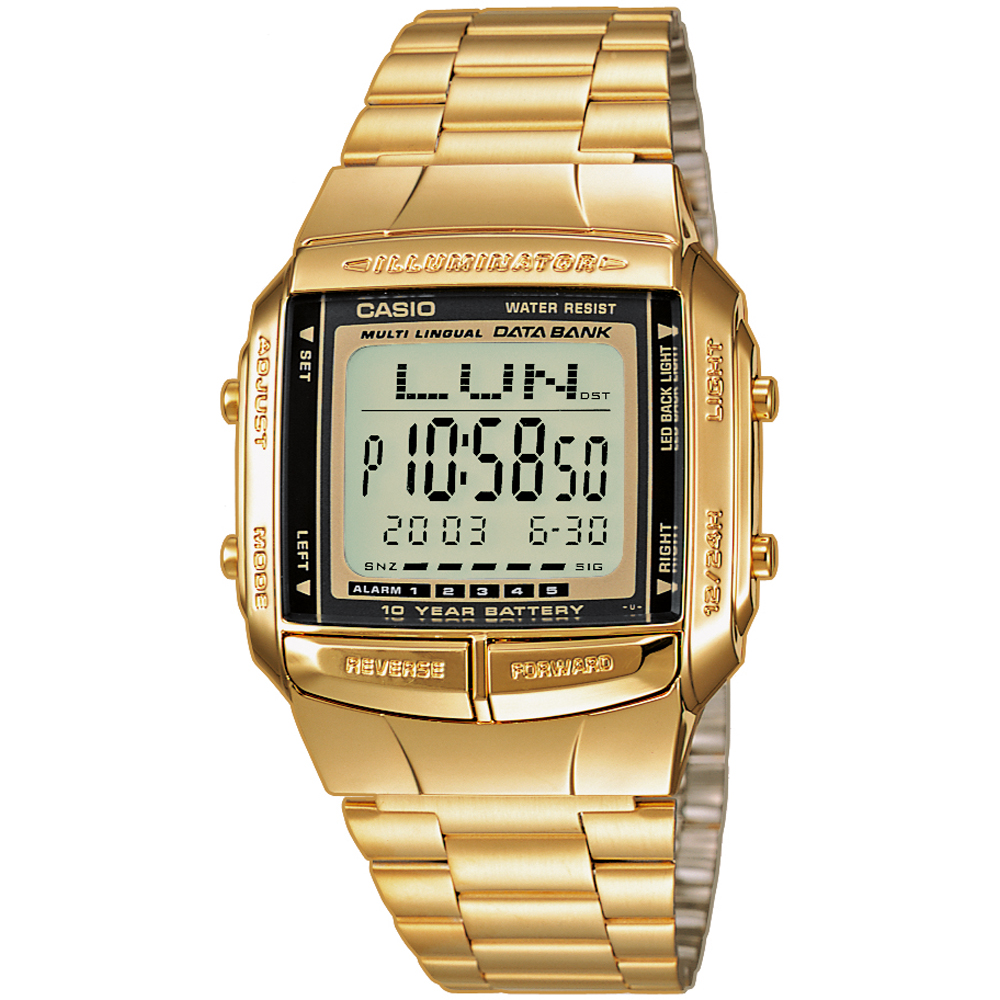 Casio Vintage DB-360GN-9AEF Databank Horloge