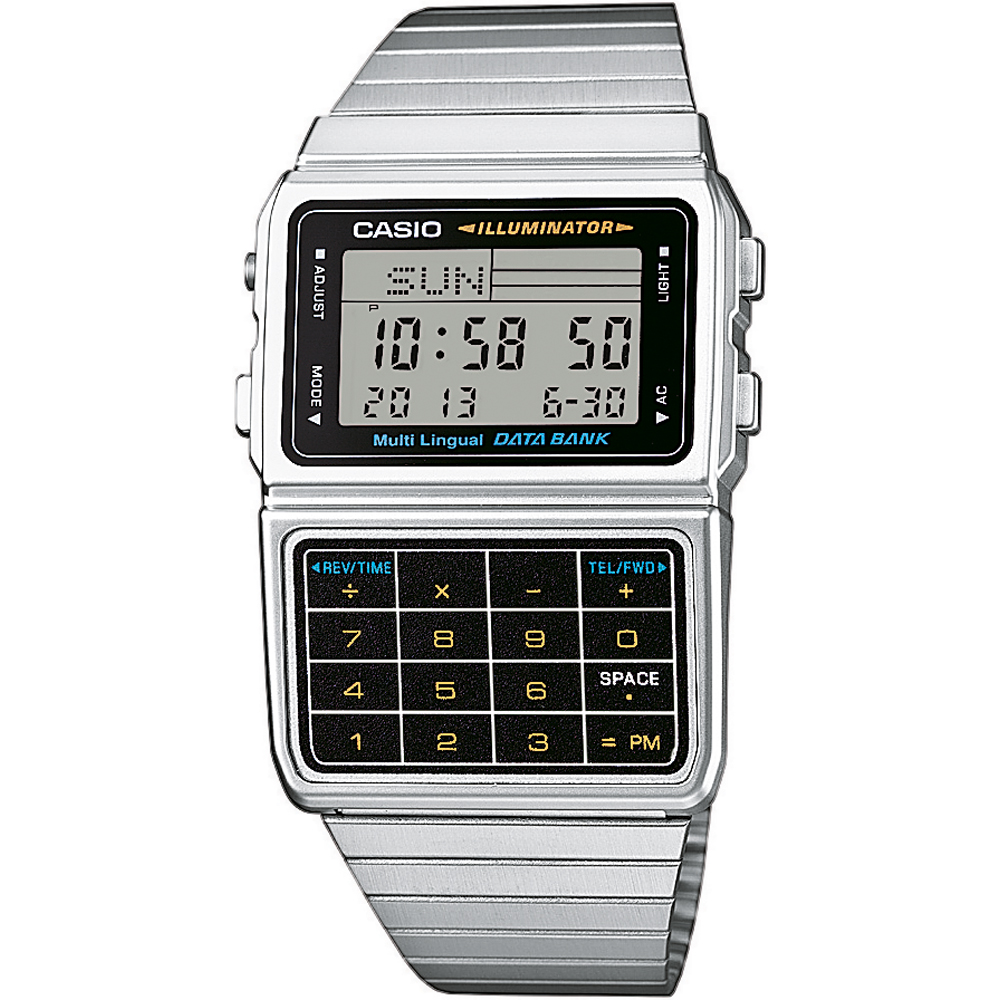 Casio Vintage DBC-611E-1EF Databank Calculator Watch