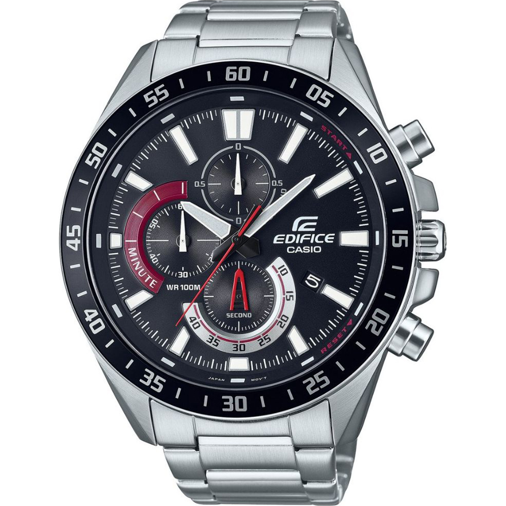 Casio Edifice Classic  EFV-620D-1A4VUEF Big Face Chrono Watch