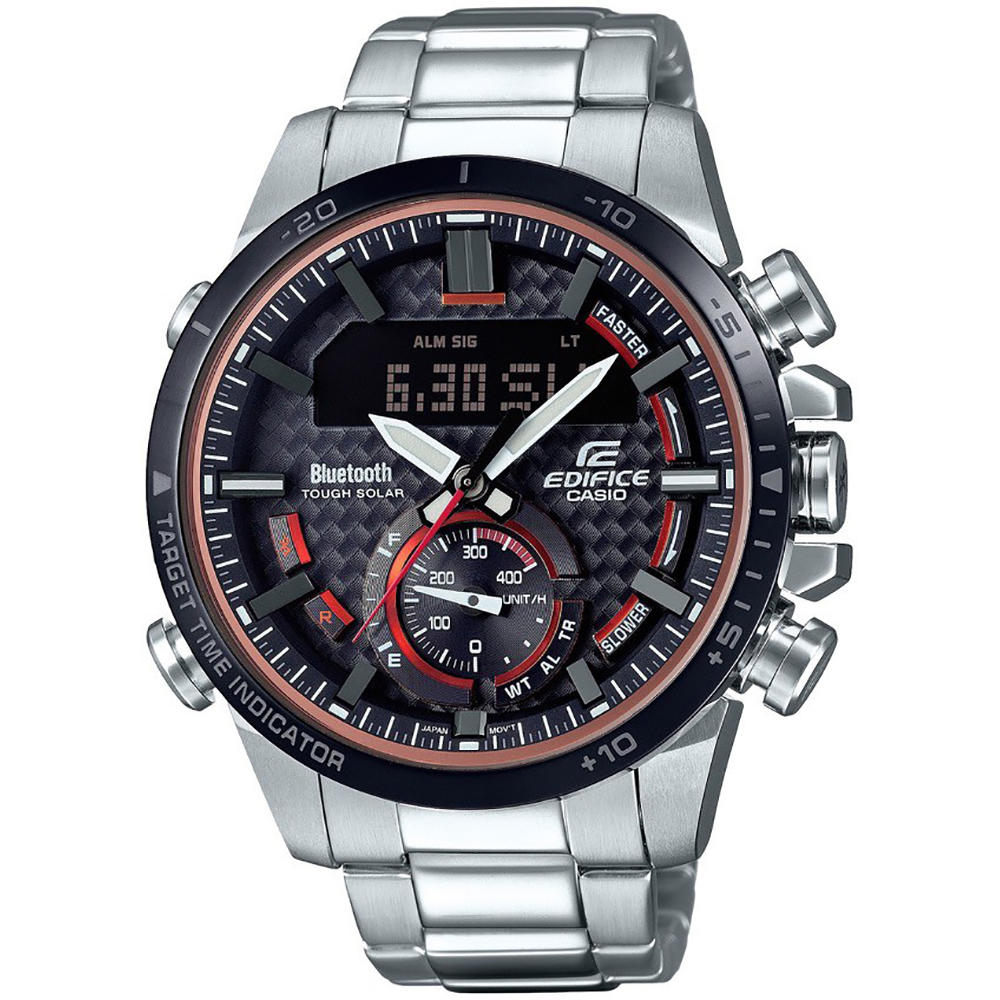 casio edifice 蓝牙ecb-800db-1aef bluetooth connected 手表