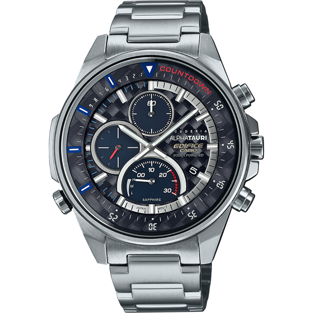 Casio Edifice EFS-S590AT-1AER Scuderia AlphaTauri 2021 relógio