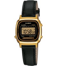 casio vintage black and gold