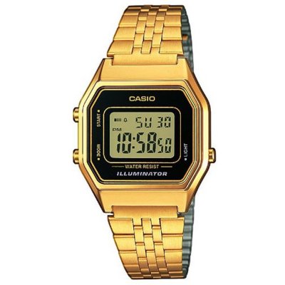 Casio Vintage Style Gold Ion Plated Digital Watch A158WETG-9AEF - First  Class Watches™ USA