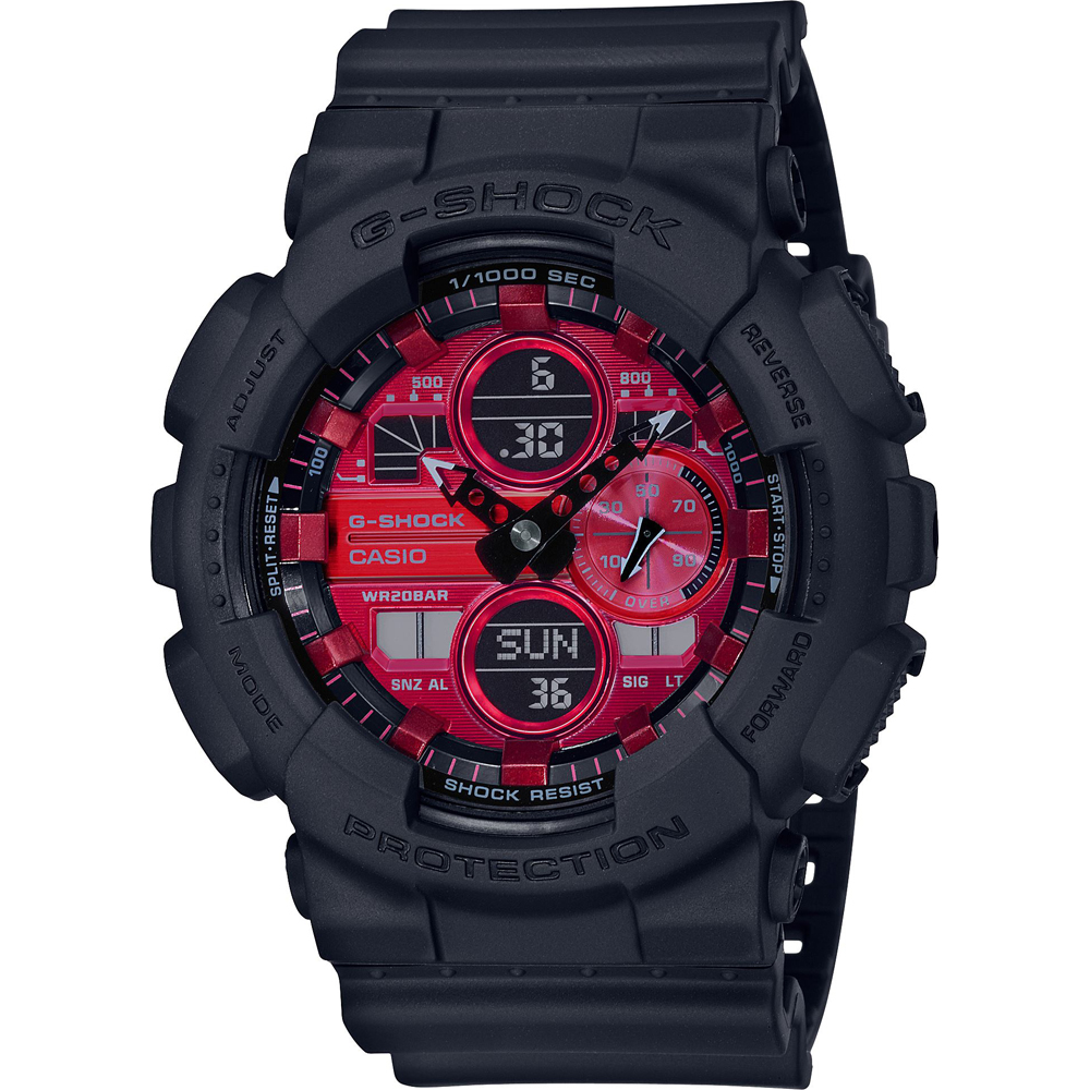 Orologio G-Shock Classic Style GA-140AR-1AER Red Adrenalin