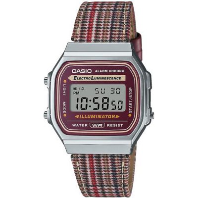 Casio Vintage A168WEFL-5A Retro Mirror Watch