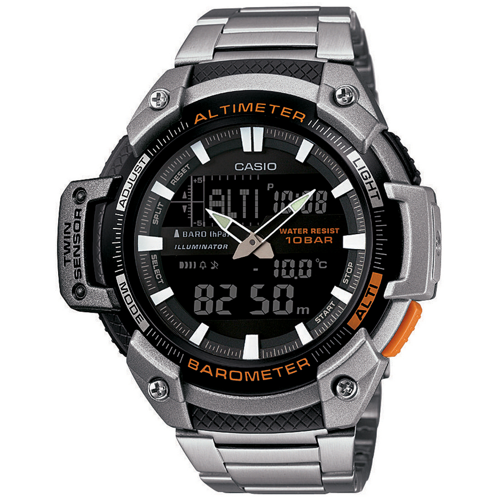 Casio Vintage SGW-450HD-1BER Triple Sensor Watch