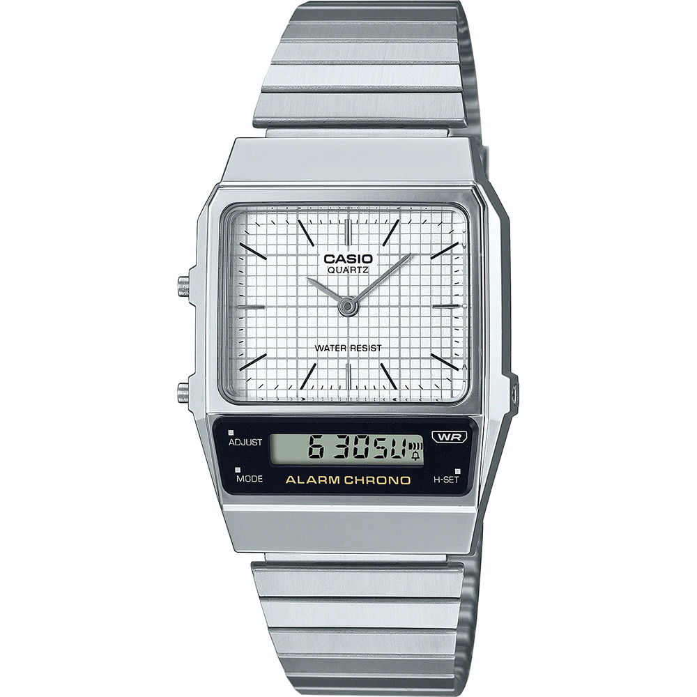 Casio Vintage AQ-800E-7AEF Vintage Edgy Horloge